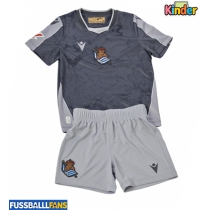 Real Sociedad Auswärts Trikotsatz Kinder 2025-26 Kurzarm (+ Kurze Hosen)